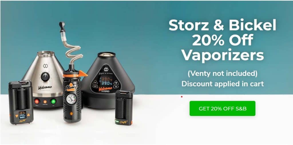 Storz and Bickel Coupon Code | Save 20%